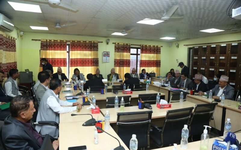 संसदीय सुनुवाई बिषेश समितिको बैठक सुरु